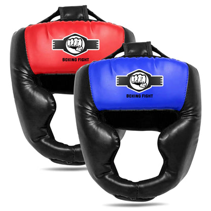 2 Pack Boxing Headgear Boxing Gear Equipment Training Sparring Safety Head Guard Boxing Protective Gear for MMA Kickboxing Muay Thai Boxing for Kids Teen